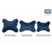 Подушка-косточка автомобильная под шею. Маленькая. Велюр. 